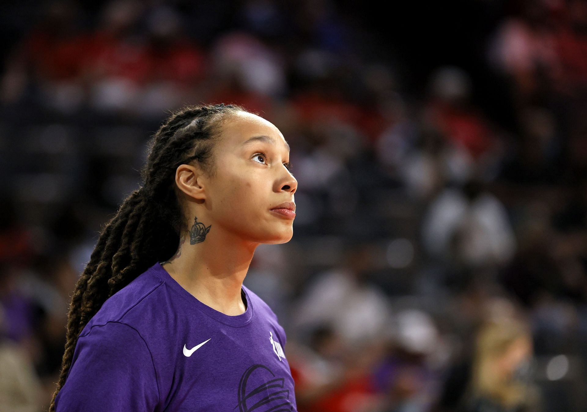 The WNBA star was detained in February (Image via Getty Images)