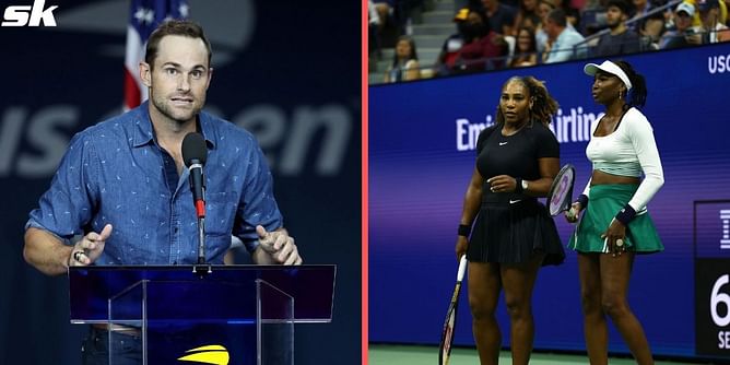 "They had a face like they ate a bad piece of food" - When Andy Roddick spoke about the 'awkward' nature of matches between Venus and Serena Williams