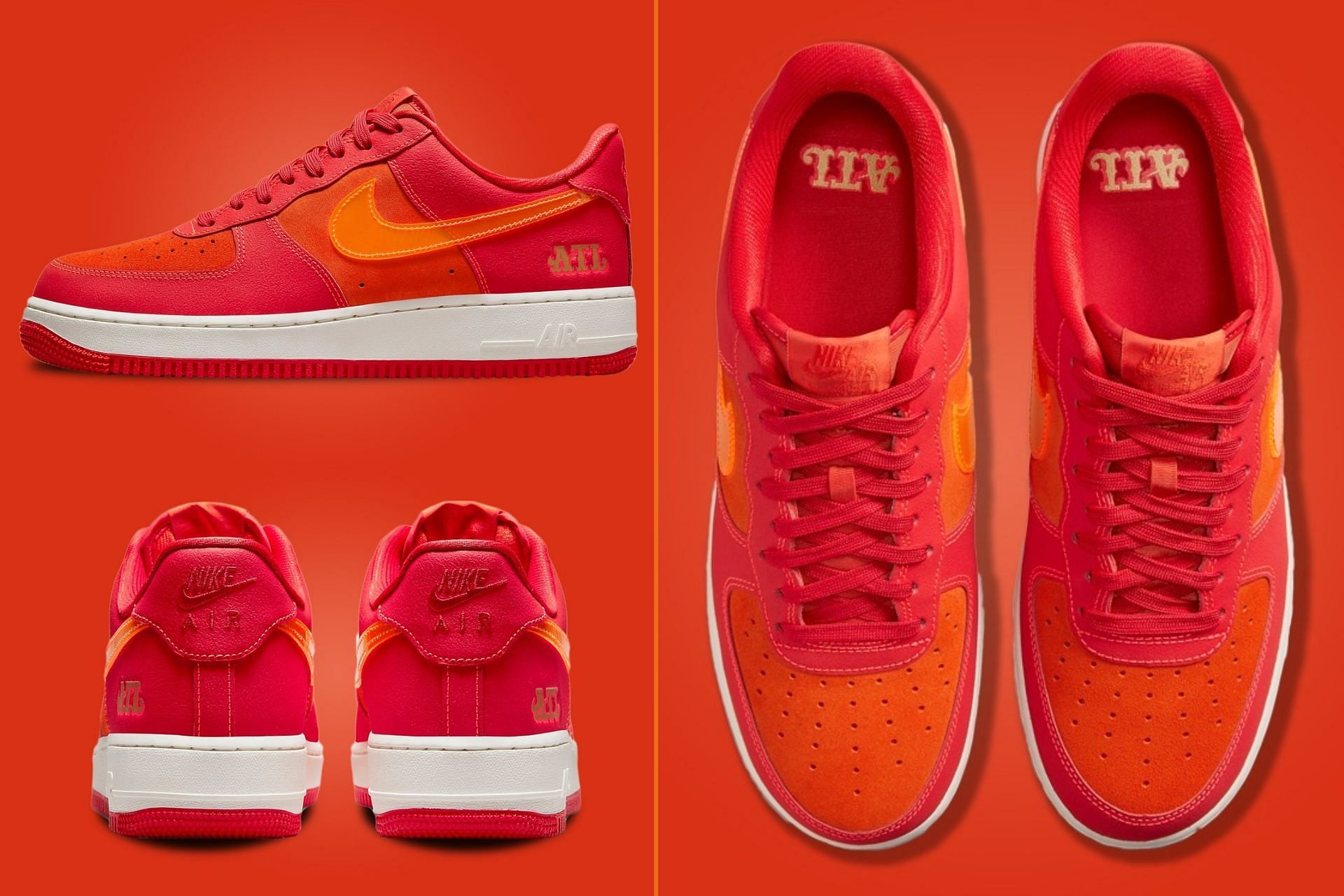 Here&#039;s a detailed look at the upcoming Air Force 1 Low shoes (Image via Sportskeeda)