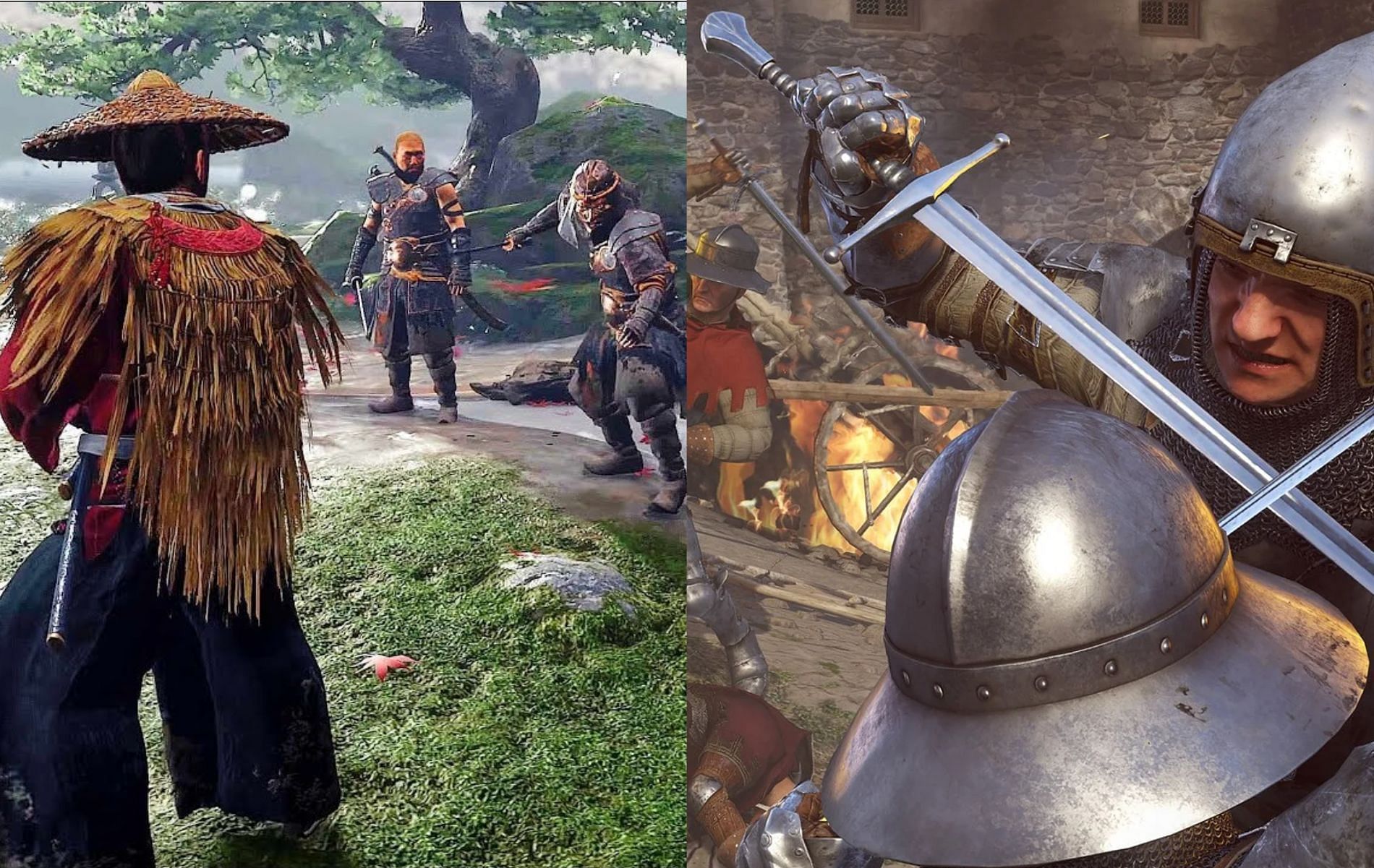 If you like Geralt and his adventures then you should check out these games as well (Images via DKGames/ You Tube and Warhorse Studios) 