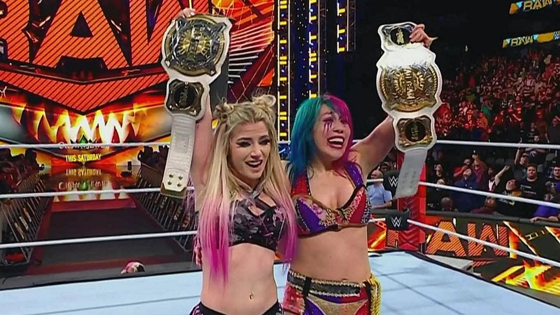 Alexa Bliss and Asuka were The WWE Women