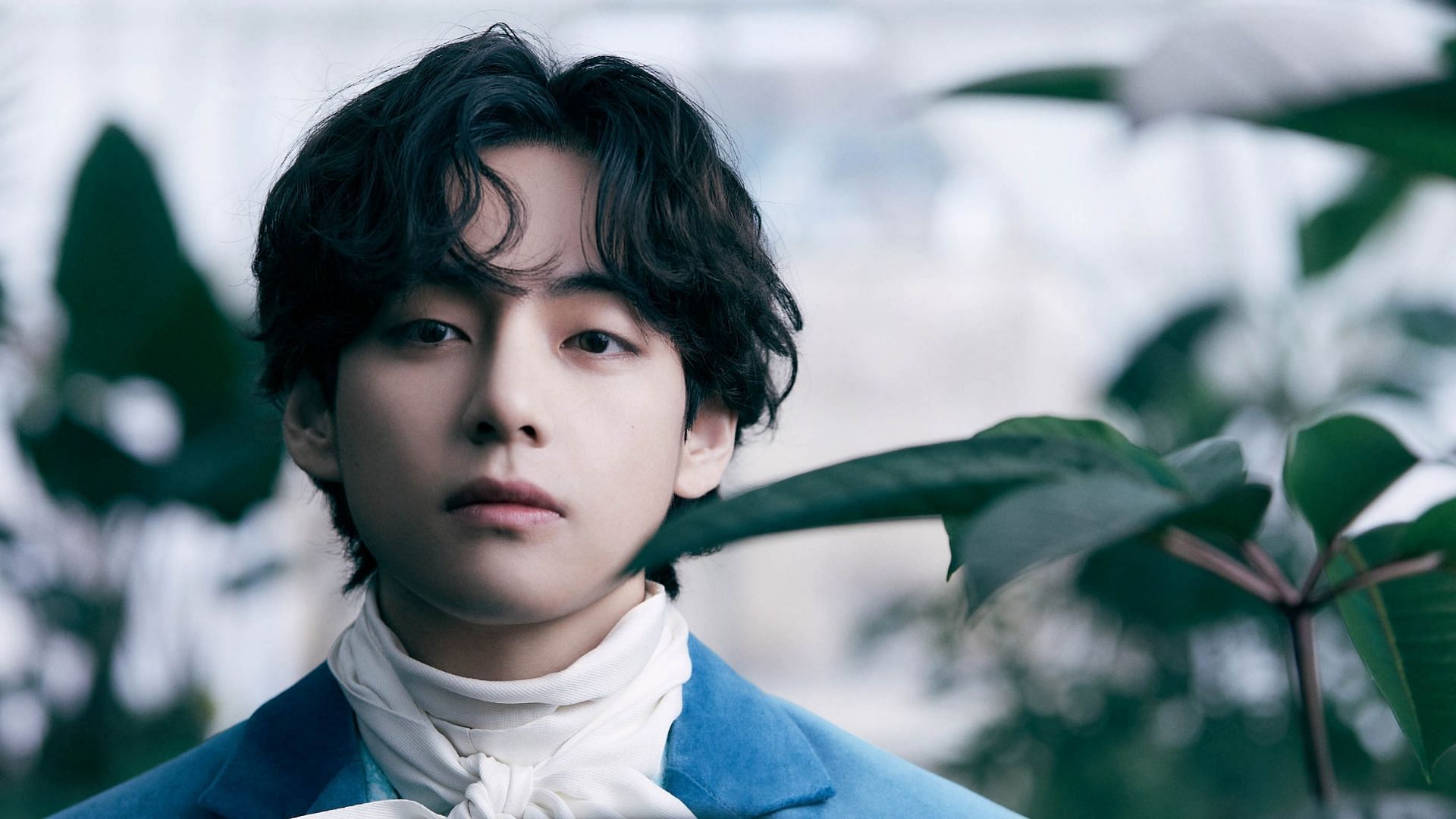 BTS's V (Kim Taehyung) shares stunning shots from his CELINE photoshoot for  ELLE Korea's April issue