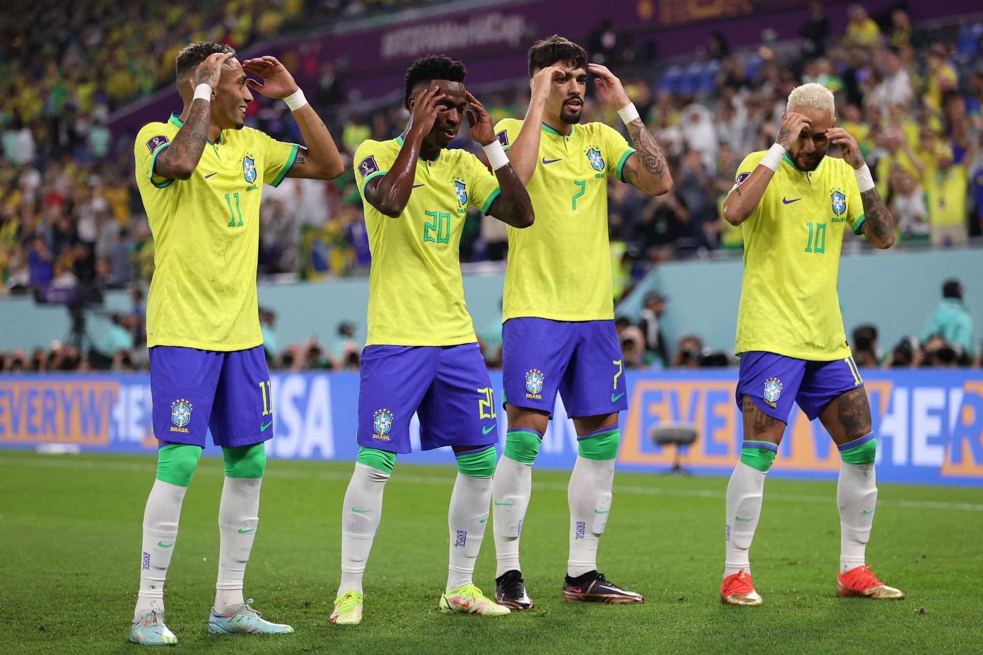 Brasil v Korea Selatan: Babak 16 Besar - Piala Dunia FIFA Qatar 2022