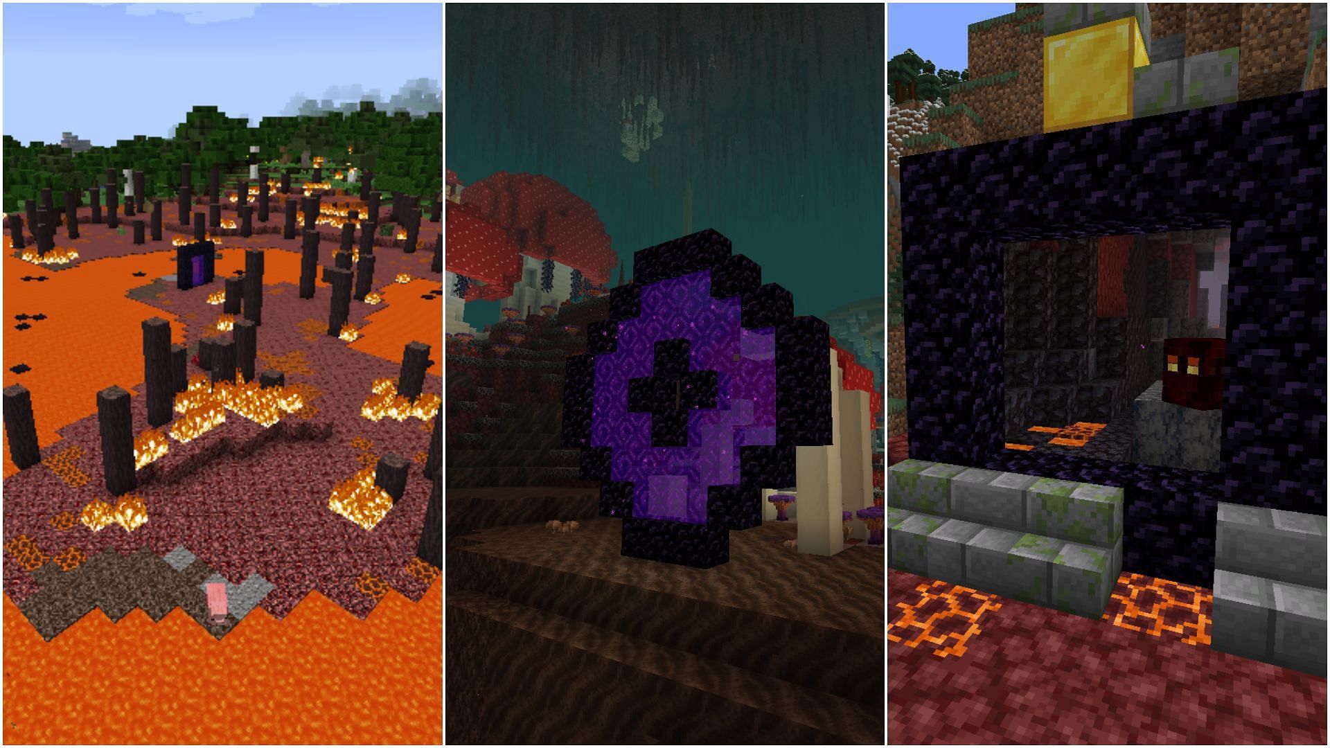 There are several brilliant Nether mods for Minecraft (Image via Sportskeeda)