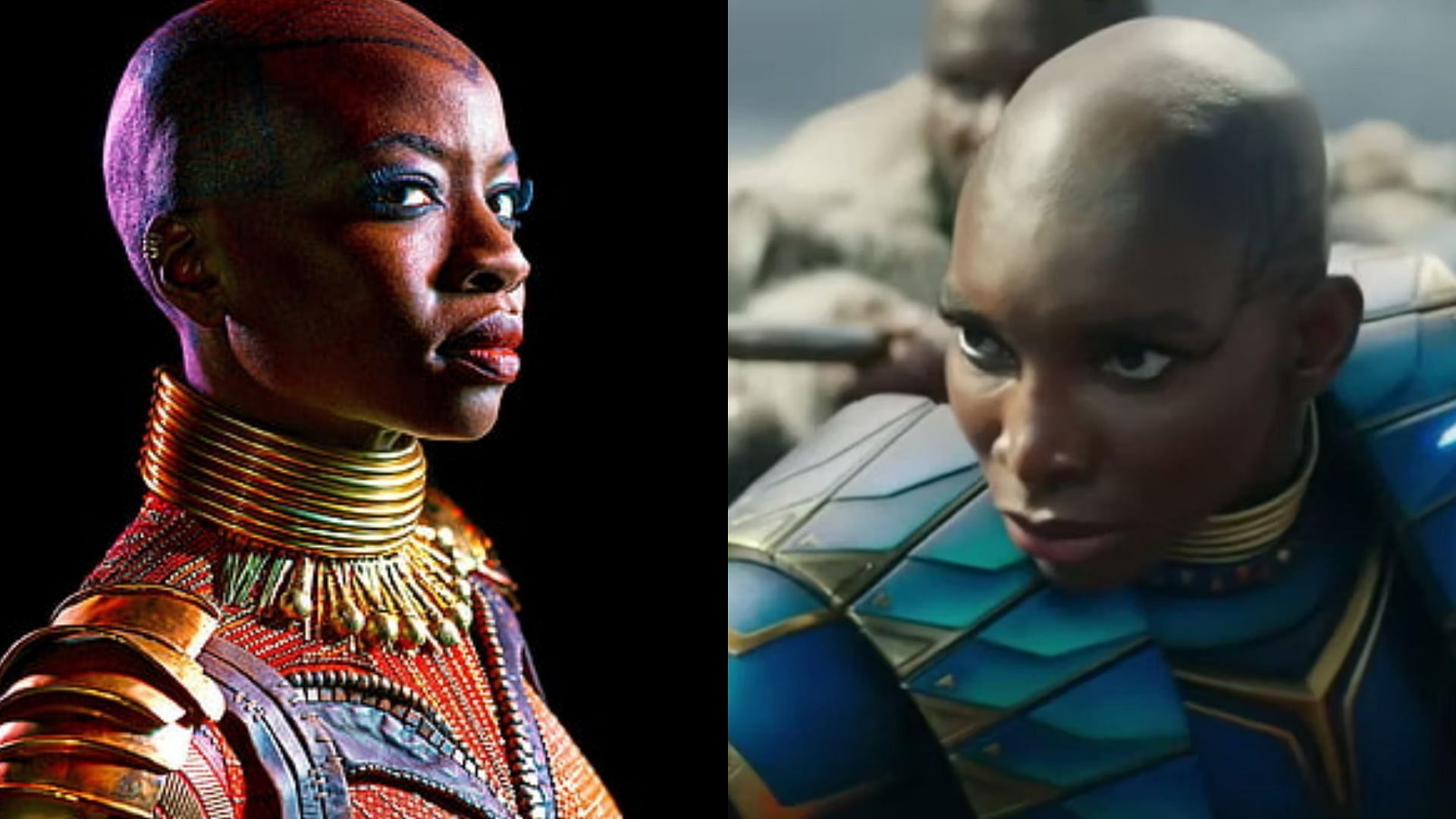 Okoye and Aneka (image via Marvel)