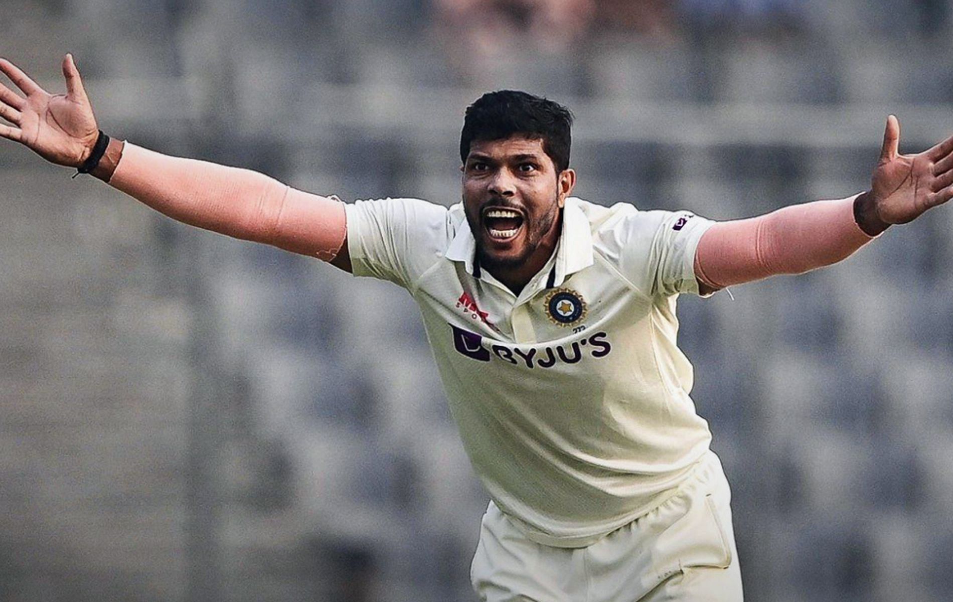 Umesh Yadav shone with the ball for Team India on Day 1. (Pic: Twitter)