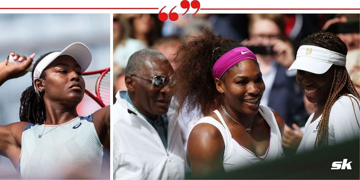 Alycia Parks spoke about idolizing Serena Williams growing up.