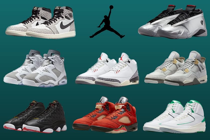 Names of type of jordans  Jordan shoes retro, Jordans sneakers, Air jordan  shoes