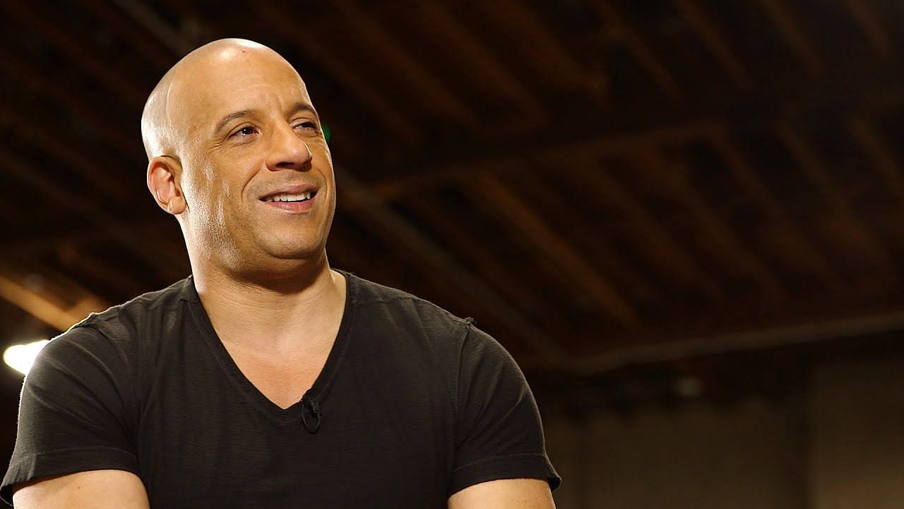 Vin Diesel is a reputed action hero (Image via YouTube_Variety)