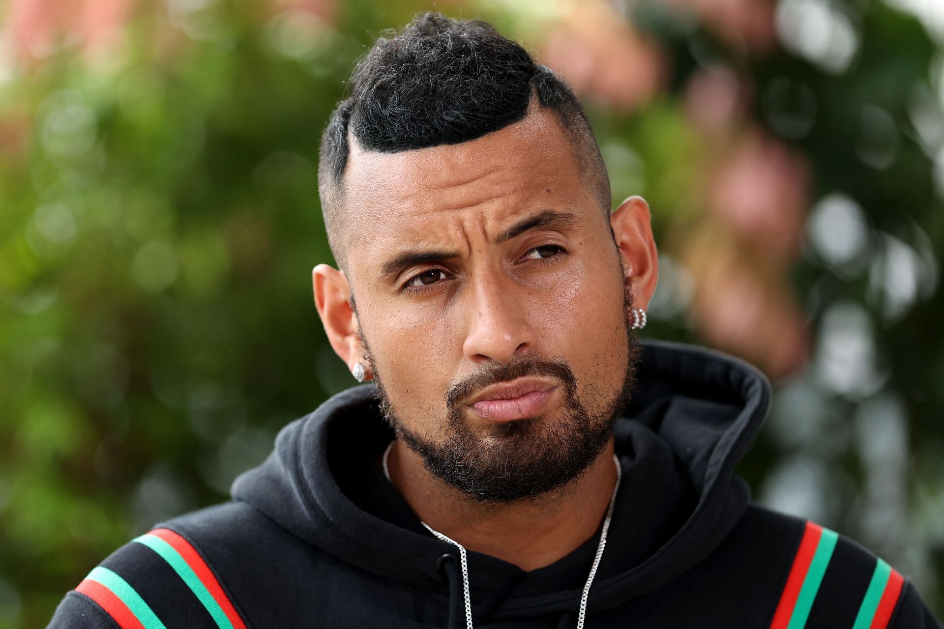 Nick Kyrgios pictured during the 2022 ATP Cup