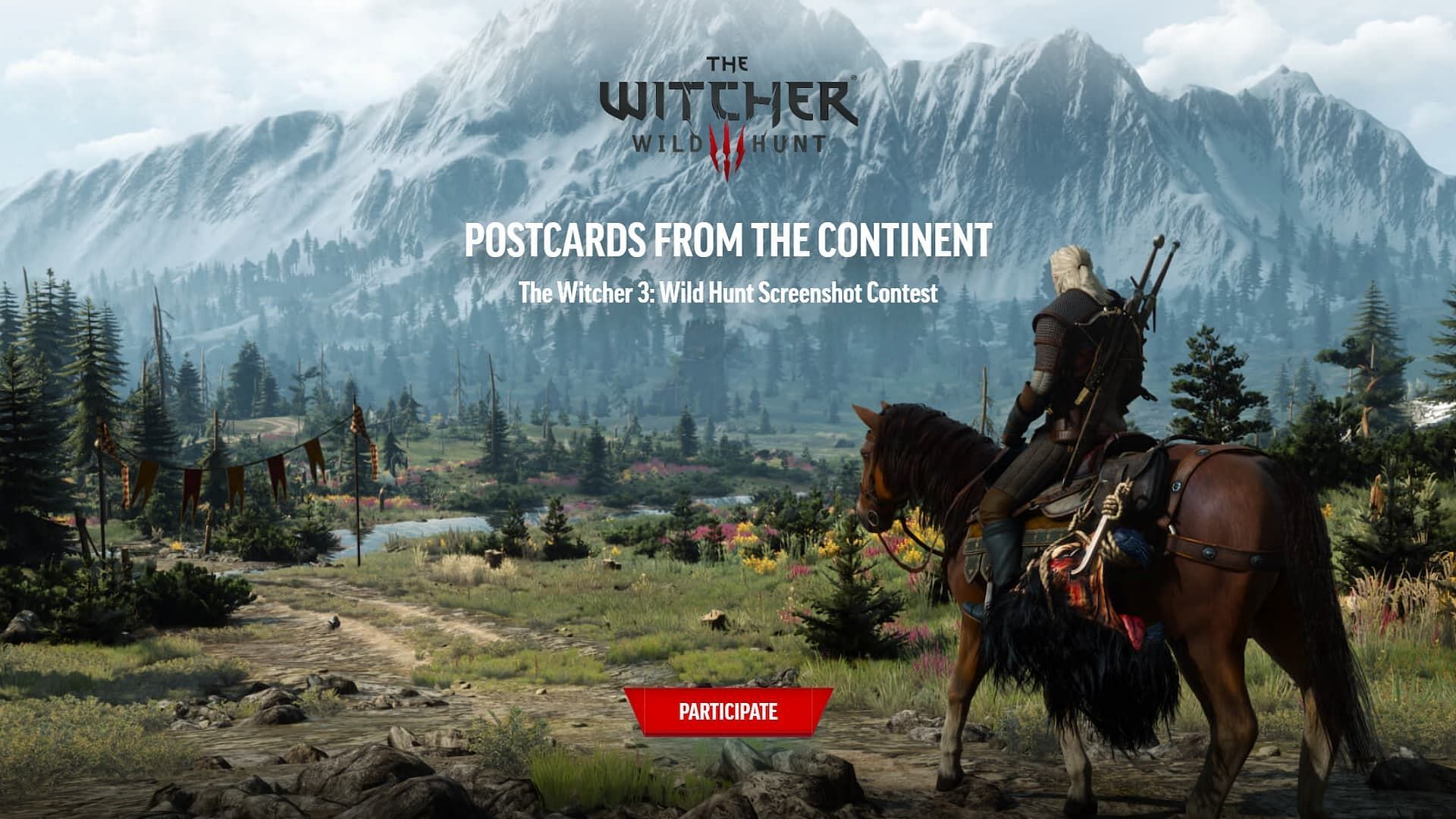 How to participate in The Witcher 3 Screenshot Contest (Image CD Projekt Red)