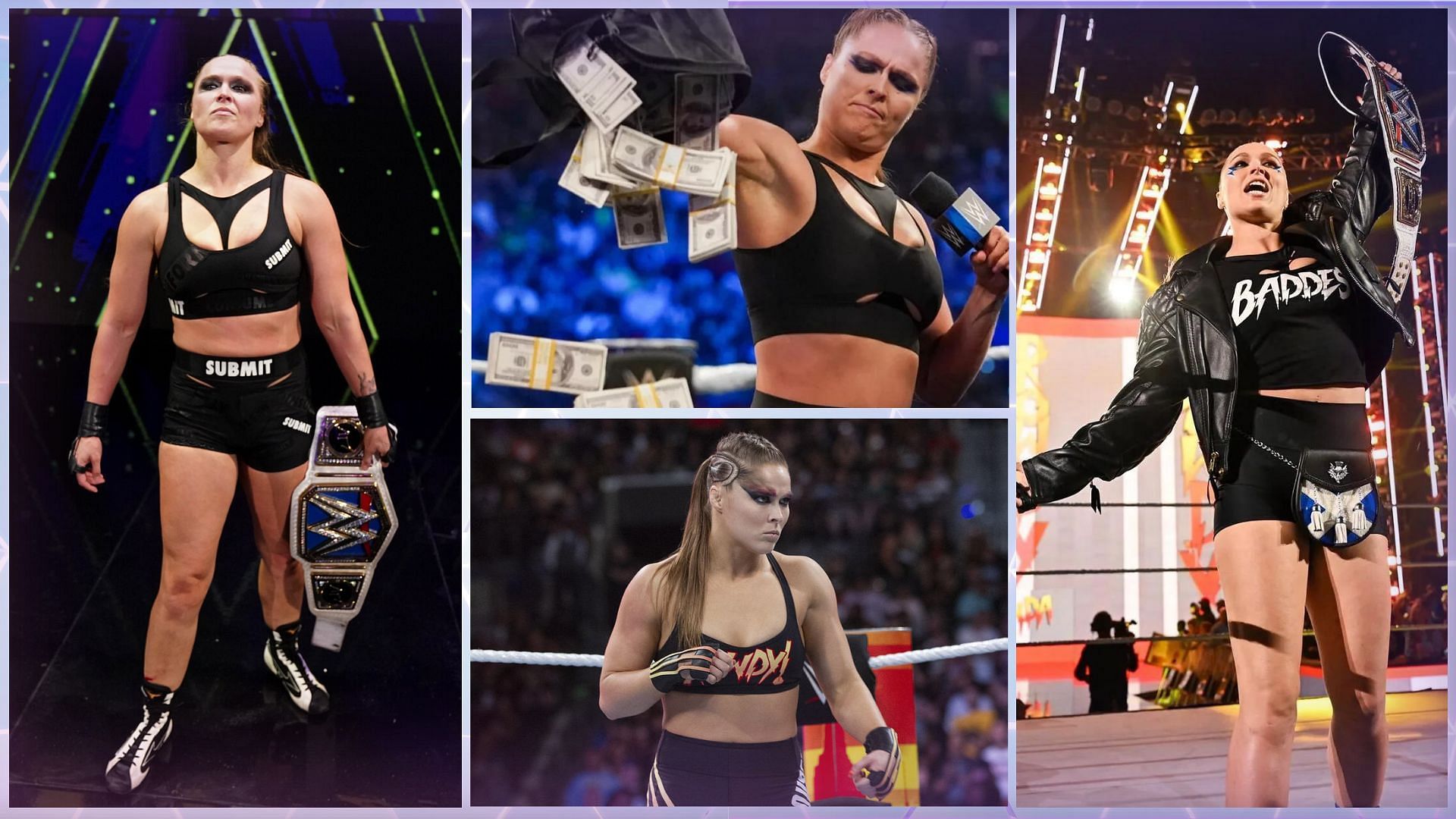 Ronda Rousey is the current WWE SmackDown Women