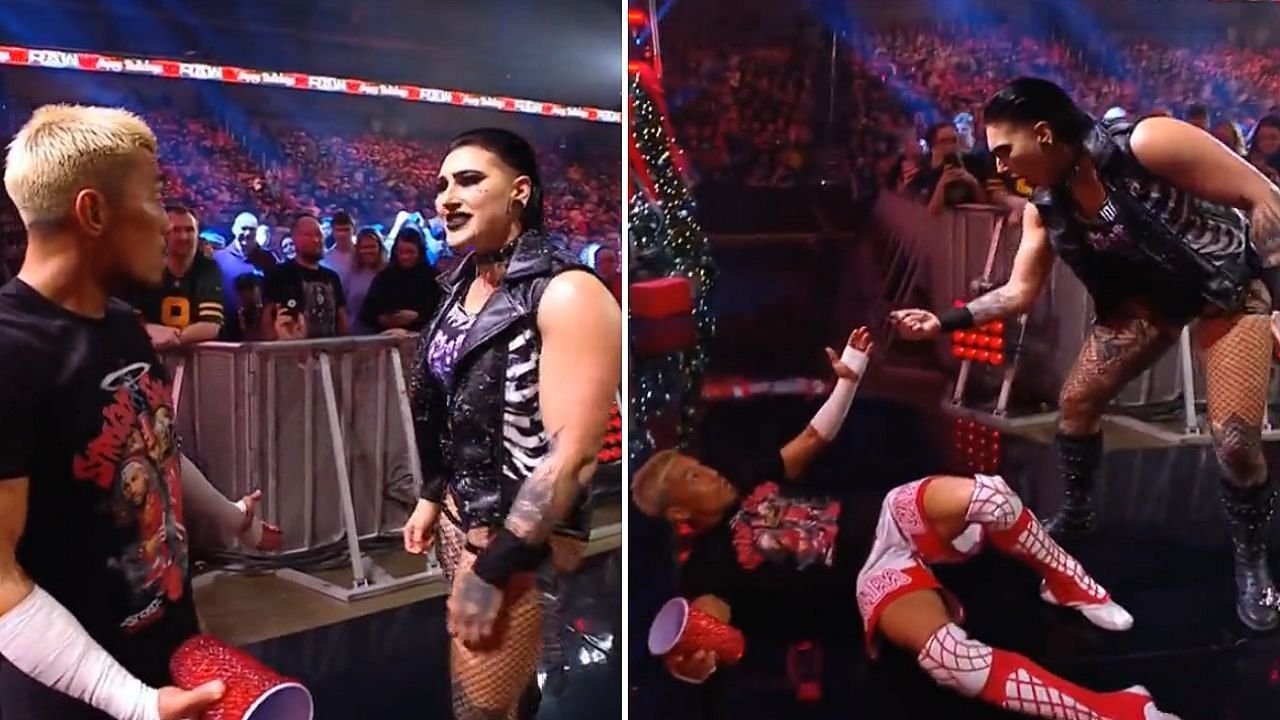 The Nightmare challenging Akira Tozawa on WWE RAW