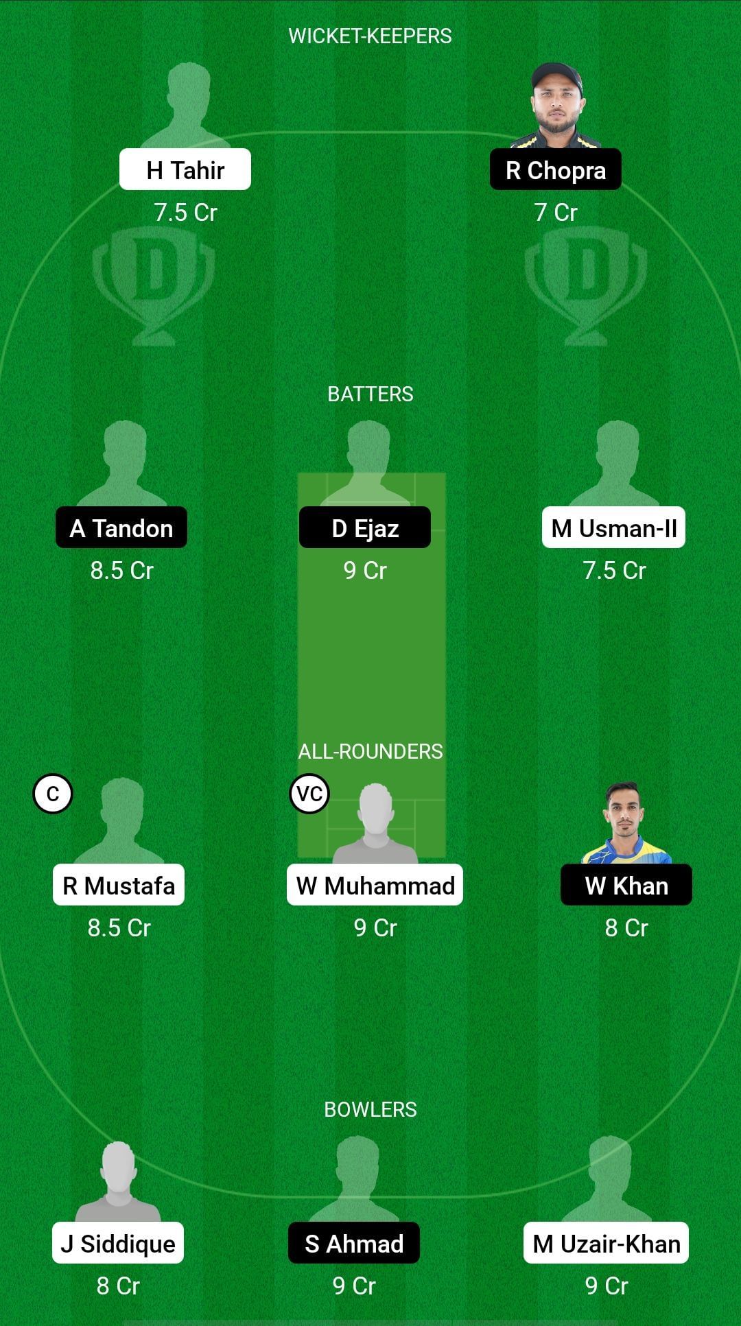 FUJ vs AJM Dream11 Prediction - Emirates D20