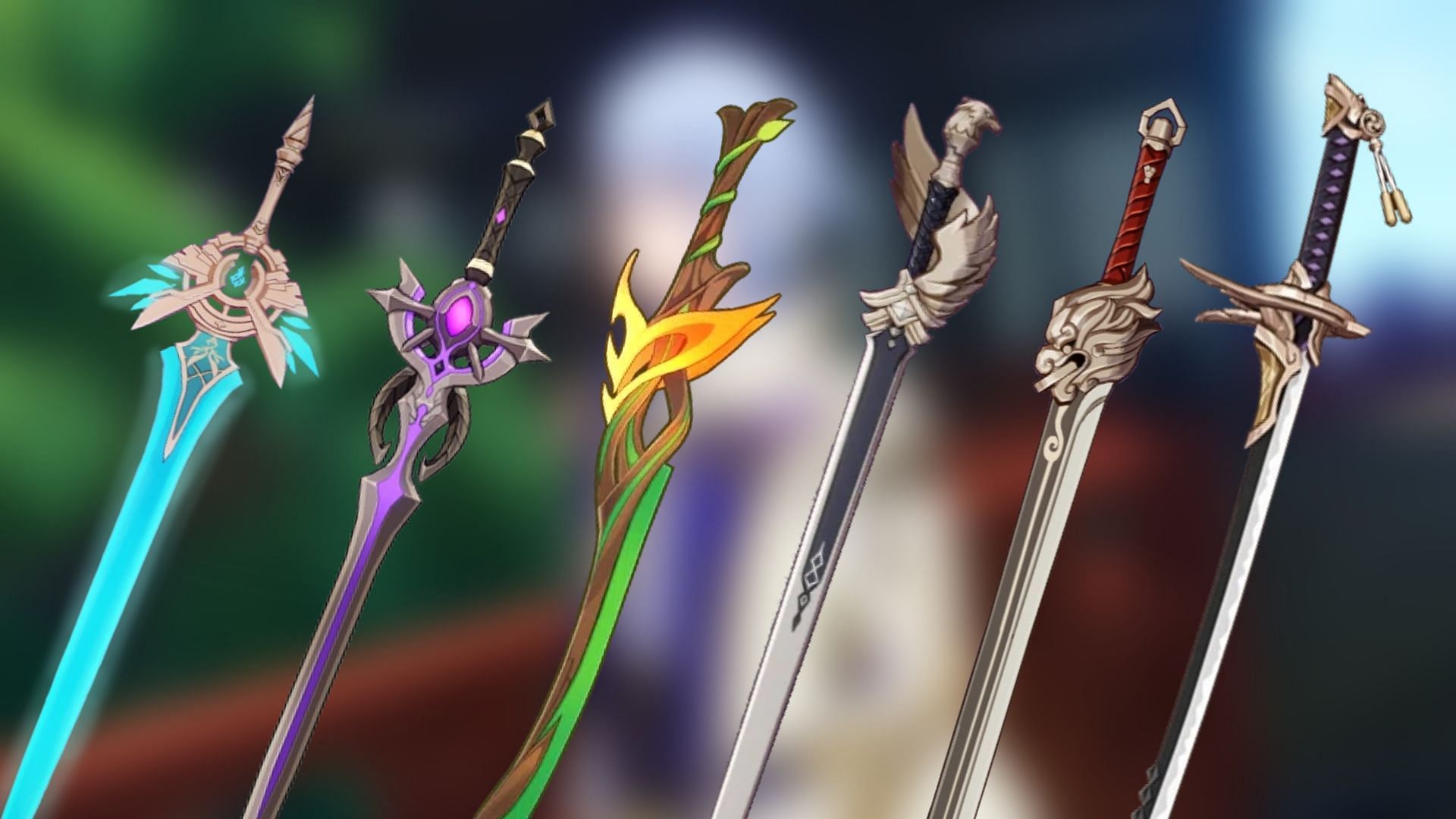 Best Support swords to use (Image via HoYoverse)