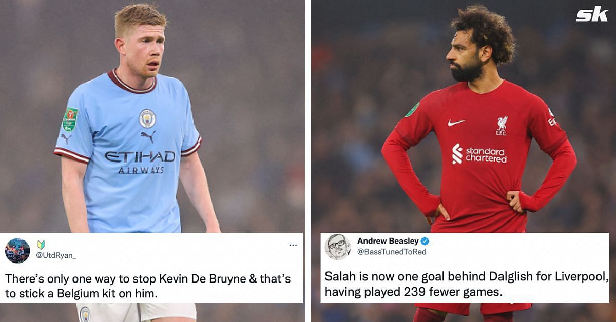 Twitter explodes as Manchester City edge out Liverpool in 3-2 Carabao Cup thriller