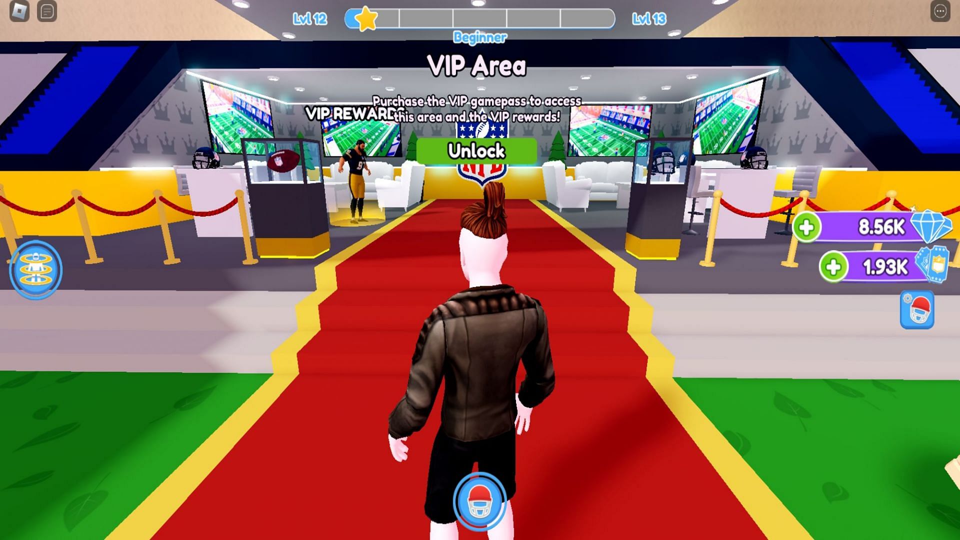 The VIP area (Image via Roblox)
