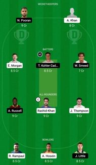 Dream11 Team for New York Strikers vs Deccan Gladiators - Abu Dhabi T10 League 2022.