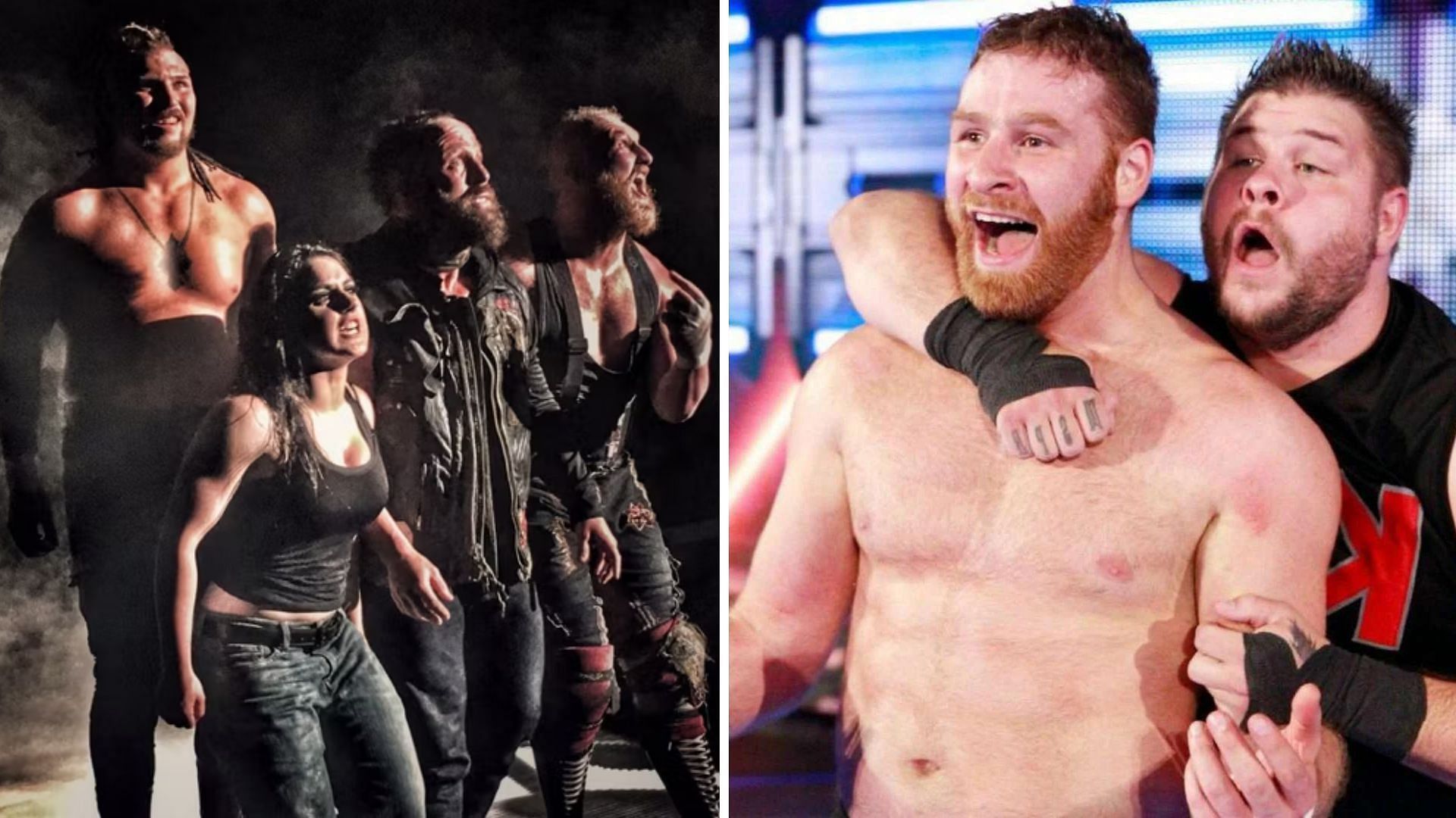 Sanity vs. Kevin Owens and Sami Zayn for the Tag Team Championships