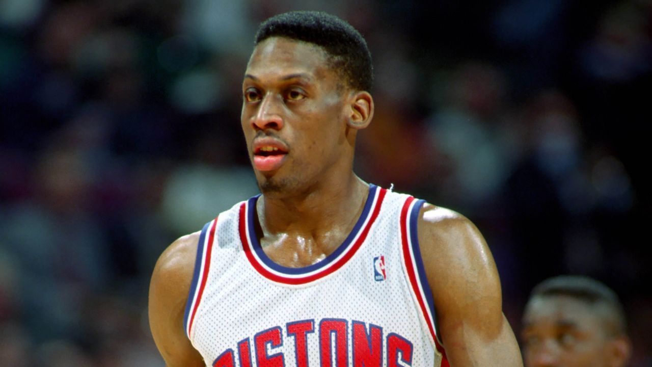 Dennis Rodman Career NBA Stats  Dennis rodman, Nba, Best nba players