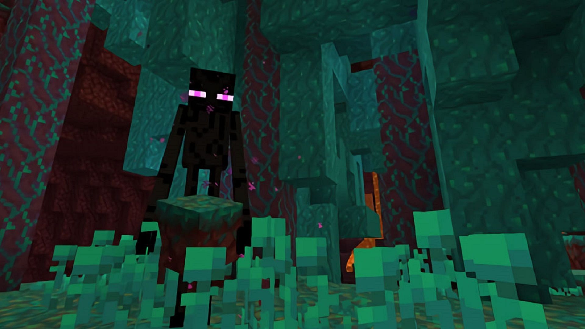 Minecraft&#039;s Nether dimension was never the same after update 1.16 (Image via Mojang)