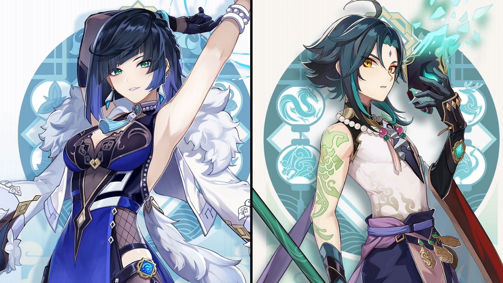 Yelan and Xiao (Image via HoYoverse)