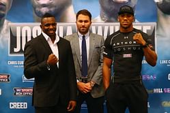 Dillian Whyte calling for a rematch with Anthony Joshua