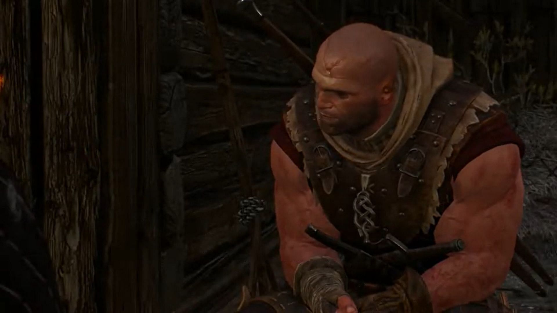 The Witcher of the Viper School has found himself in a sticky situation (Images via YouTube/AlphaRomeoVideos)