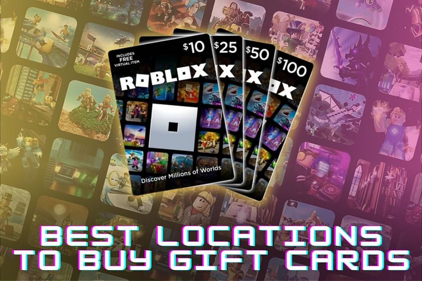 Where to buy Roblox gift cards in Christmas 2022?