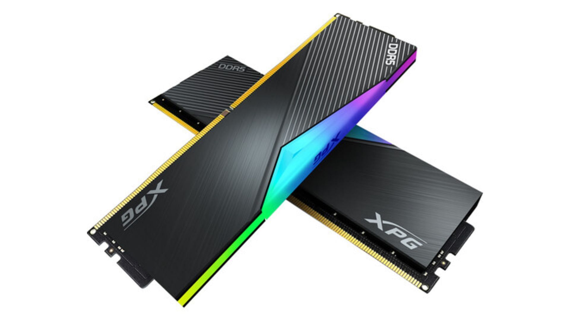 The XPG Lancer 32 GB DDR5-6000 RGB memory modules (Image via B&amp;H Photo Video)