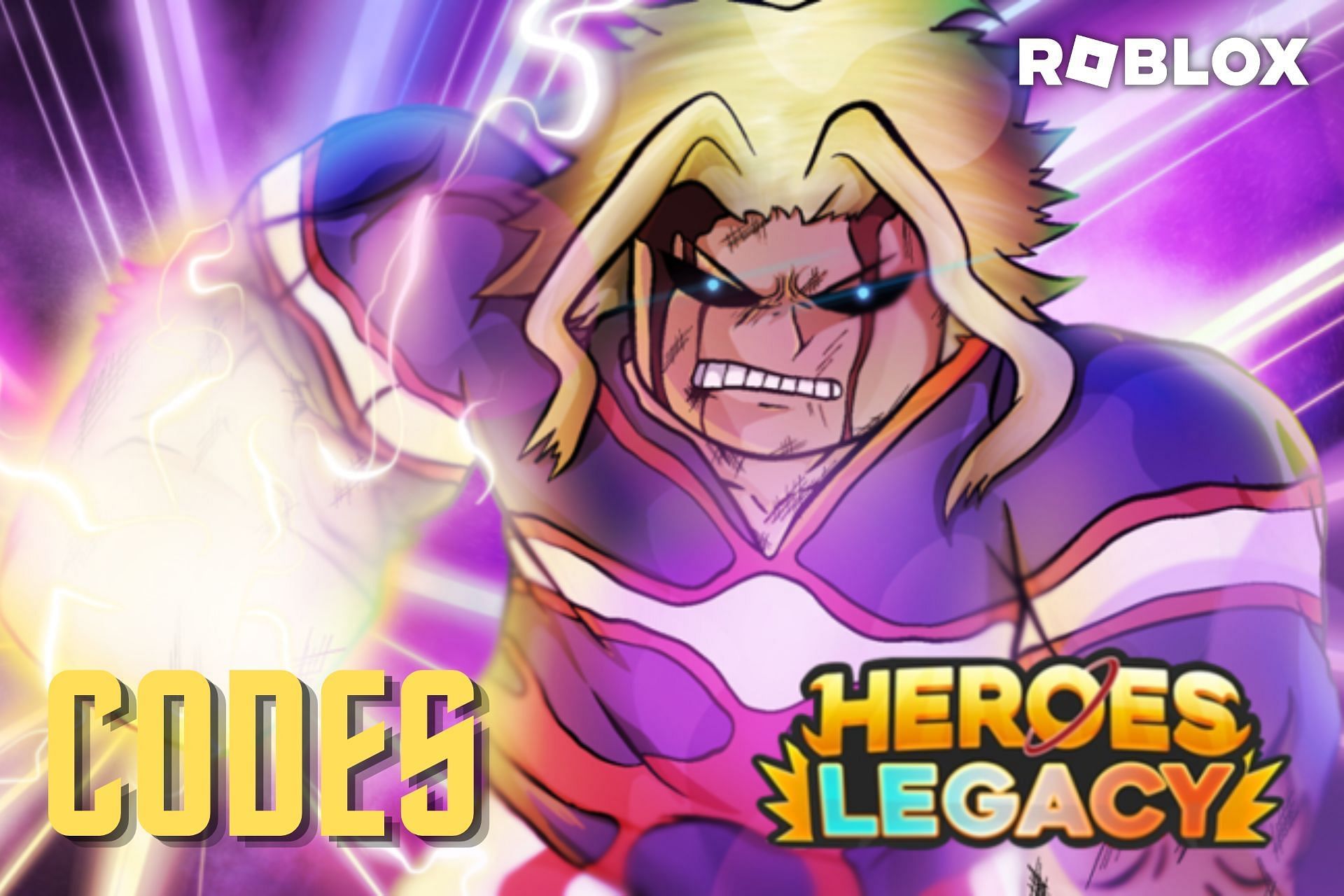 Roblox Heroes Legacy Codes (December 2023)