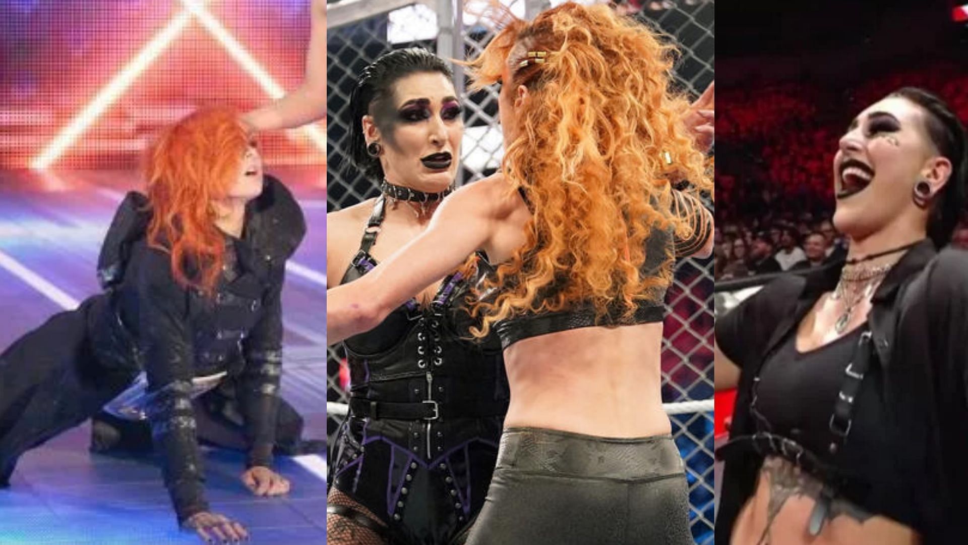 Becky Lynch and Rhea Ripley might have a feud coming up in the future