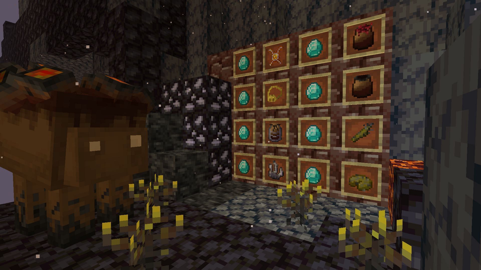 Comfortable Nether makes the hellish realm slightly easier to live in Minecraft (Image via CurseForge)