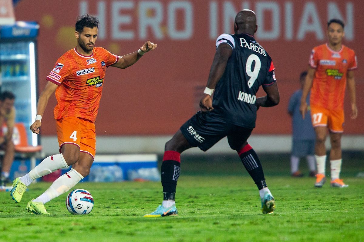 FC Goa defeated NorthEast United FC 2-1 today (Image courtesy: ISL Media)