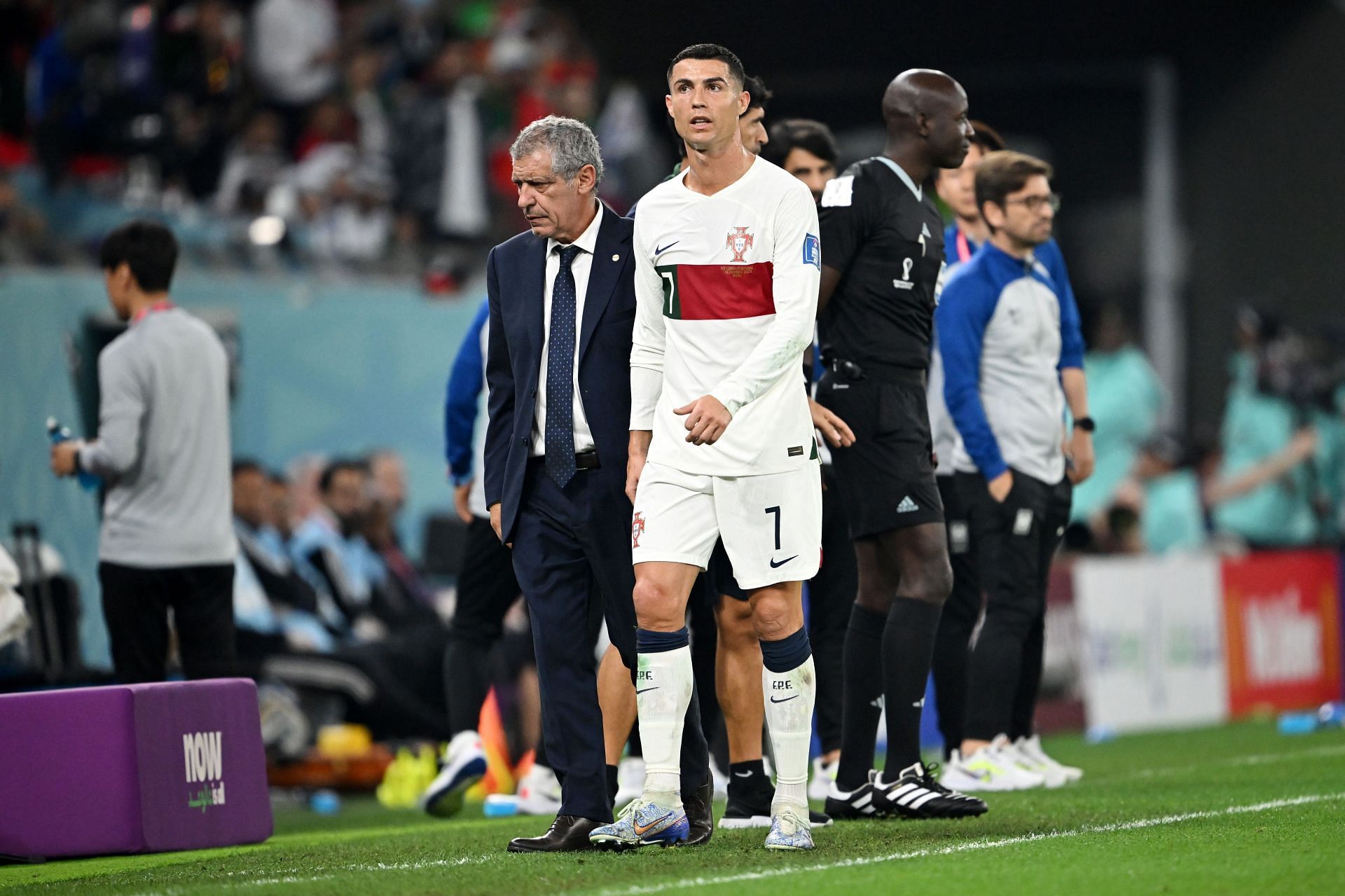 Ronaldo was not impressed