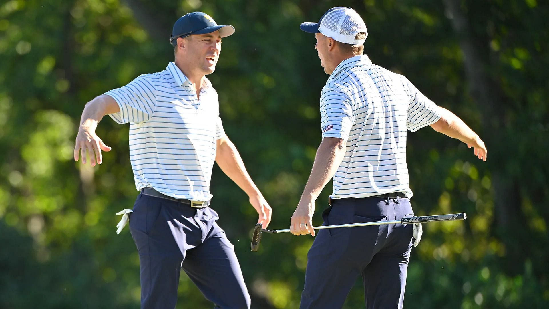 Good friends Justin Thomas and Jordan Spieth will be in the other team