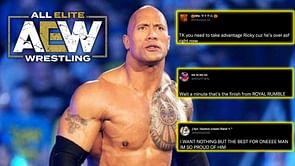 Twitter flares up to top AEW star's segment seemingly ripping off Dwayne 'The Rock' Johnson's iconic WWE win
