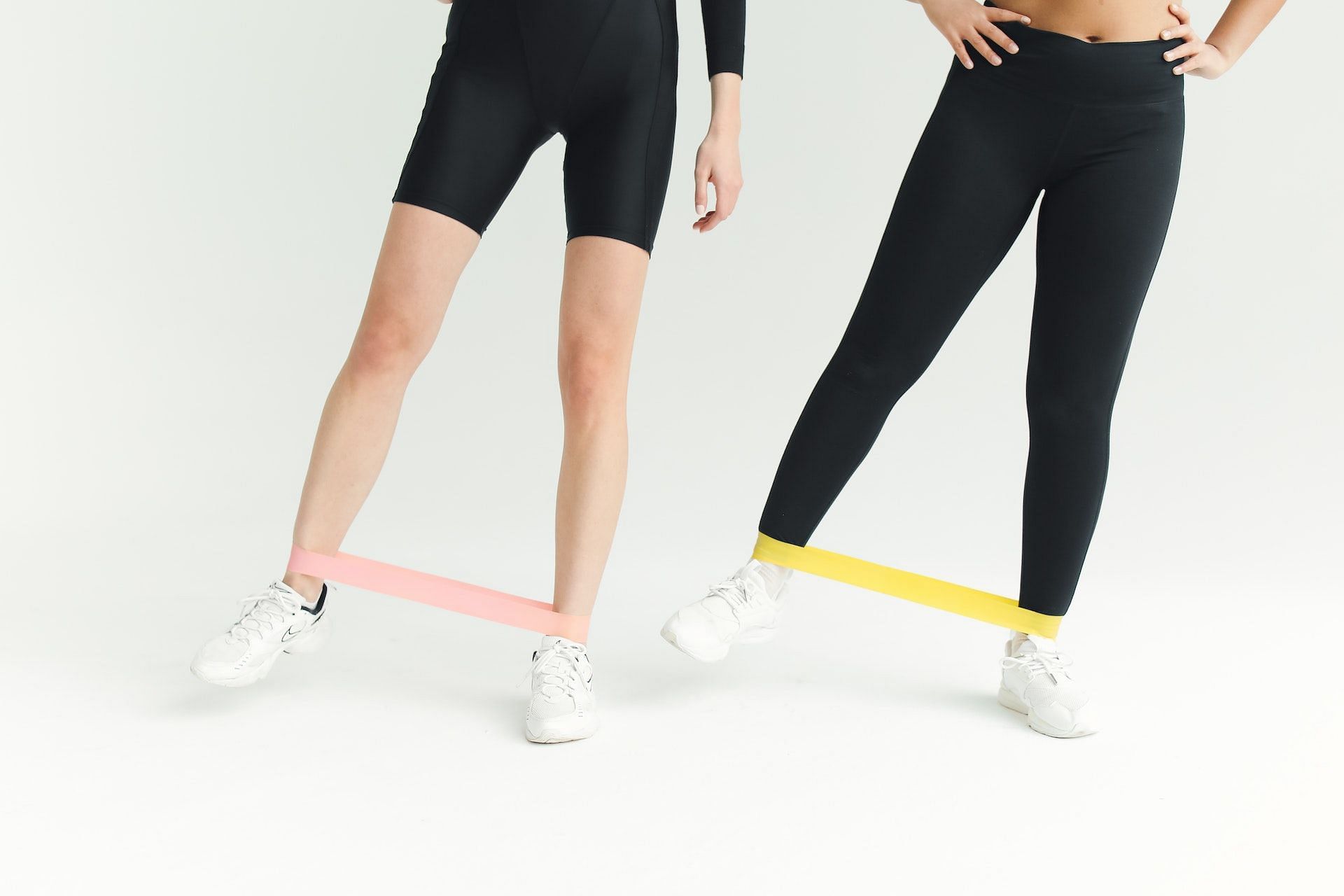 Resistance bands increase the intensity of an exercise. (Photo via Pexels/Polina Tankilevitch)