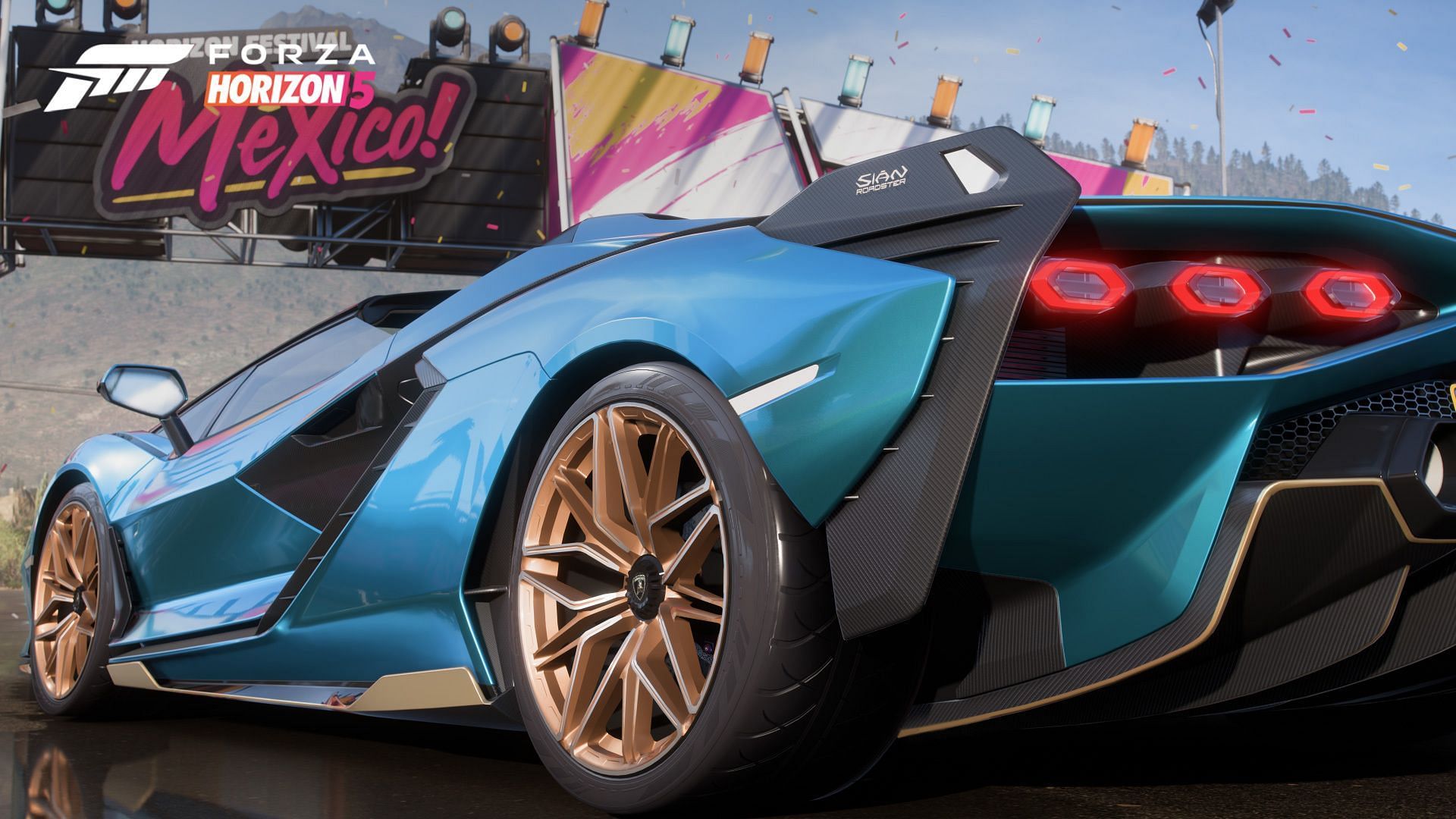 A new Lamborghini is available to all the players for free (Image via Playground Games)