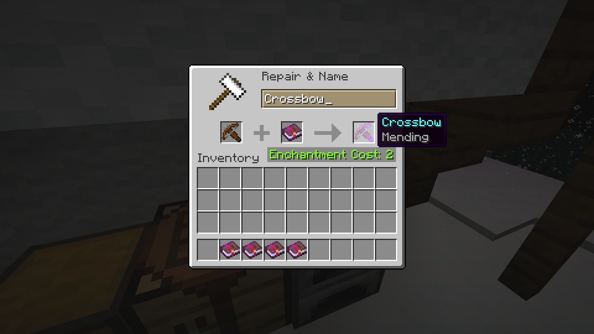 durability of crossbow minecraft