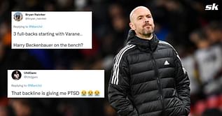 "Bit confused", "A strange lineup" - Manchester United fans baffled as Ten Hag announces unusual starting XI for clash against Forest