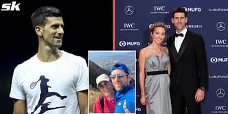 "Followed the path of a goat" - Novak Djokovic's wife Jelena makes cheeky reference to Serb's place as 'the GOAT' as they attempt La Concha summit