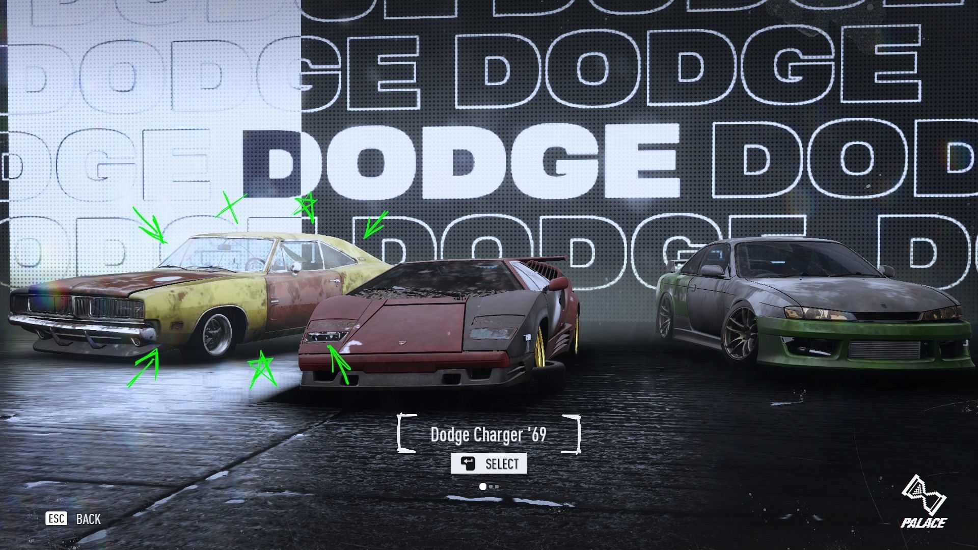 A good selection of starter cars (Image via Need for Speed Unbound)