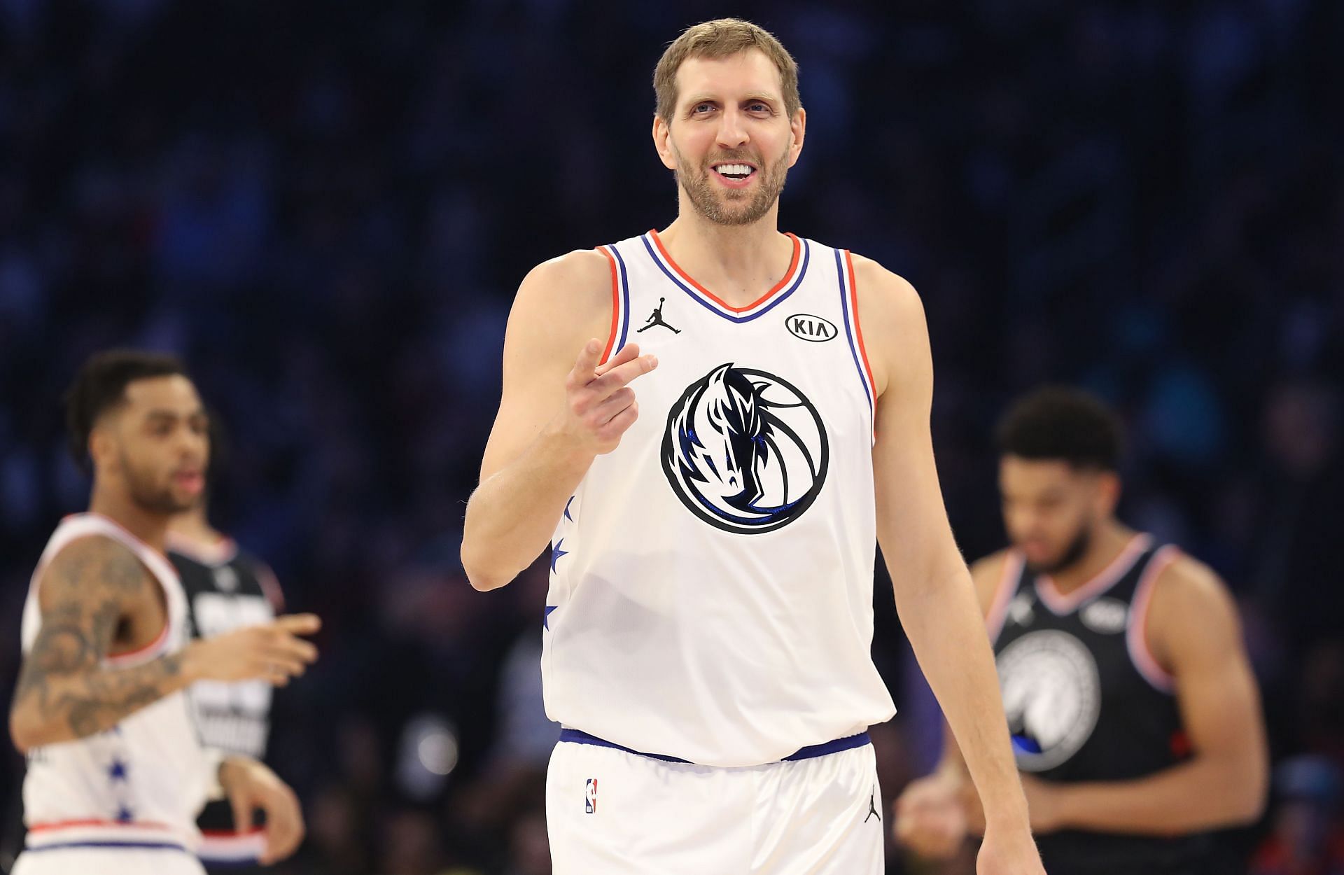Nowitzki spent 21 years in the NBA (Image via Getty Images)