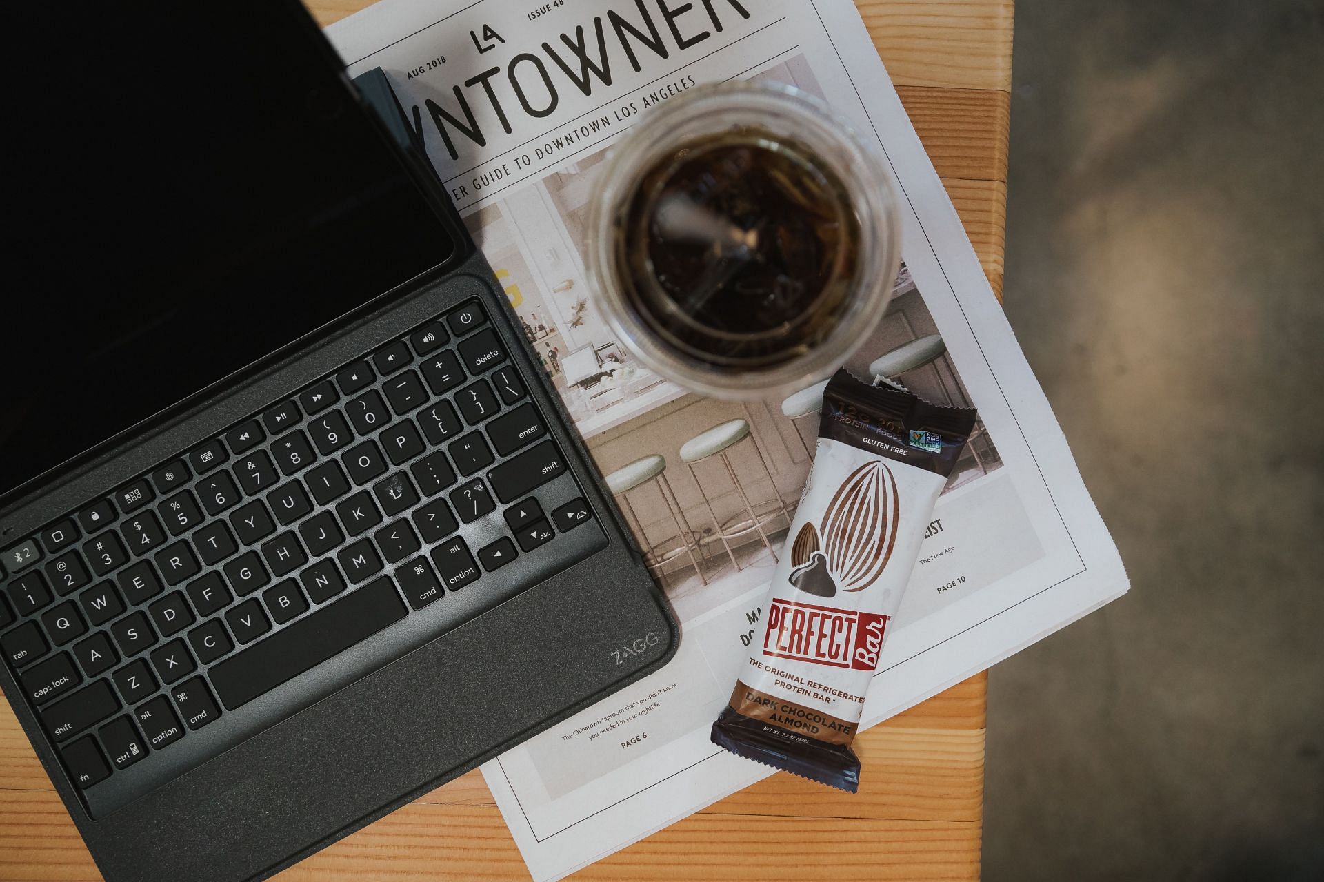 Protein coffee can be made with instant and non-instant proteins. (Image via Unsplash/Perfect snacks)