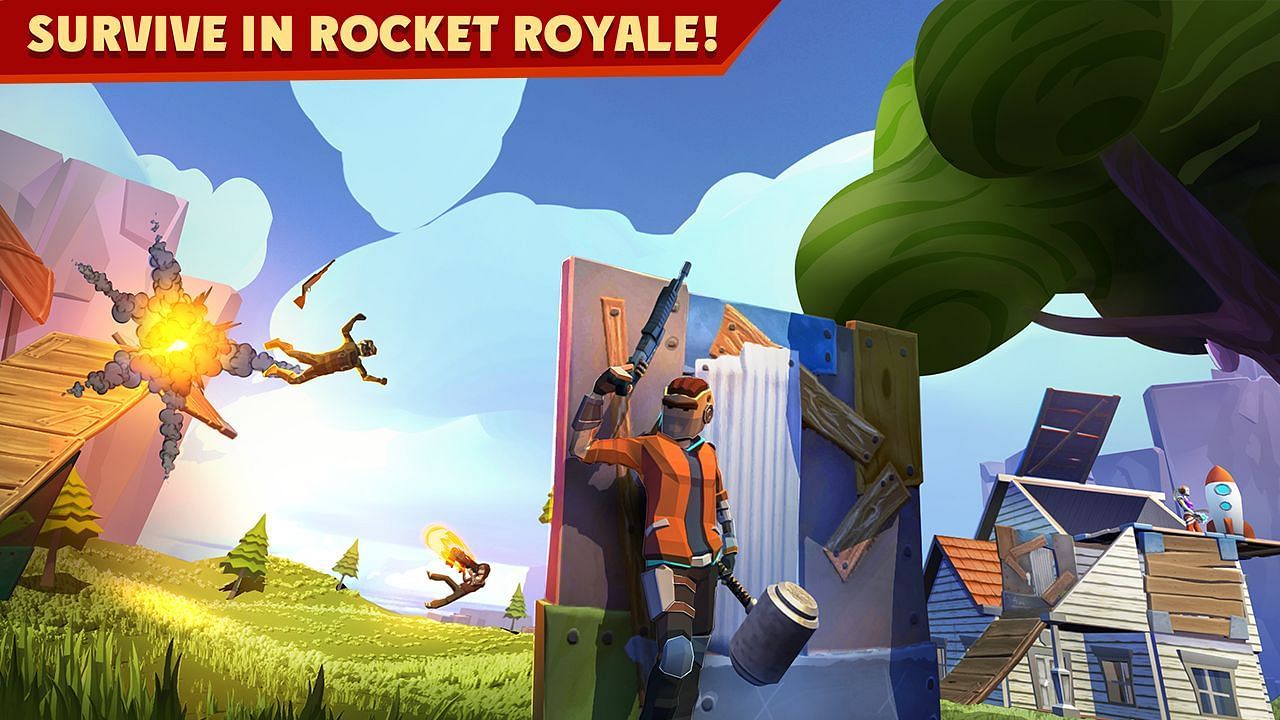 Rocket Royale is another fast-paced battle royale video game (Image via GameSpire)