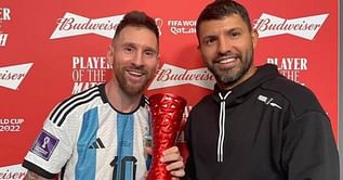 Sergio Aguero sharing room with Argentina captain Lionel Messi ahead of 2022 FIFA World Cup final