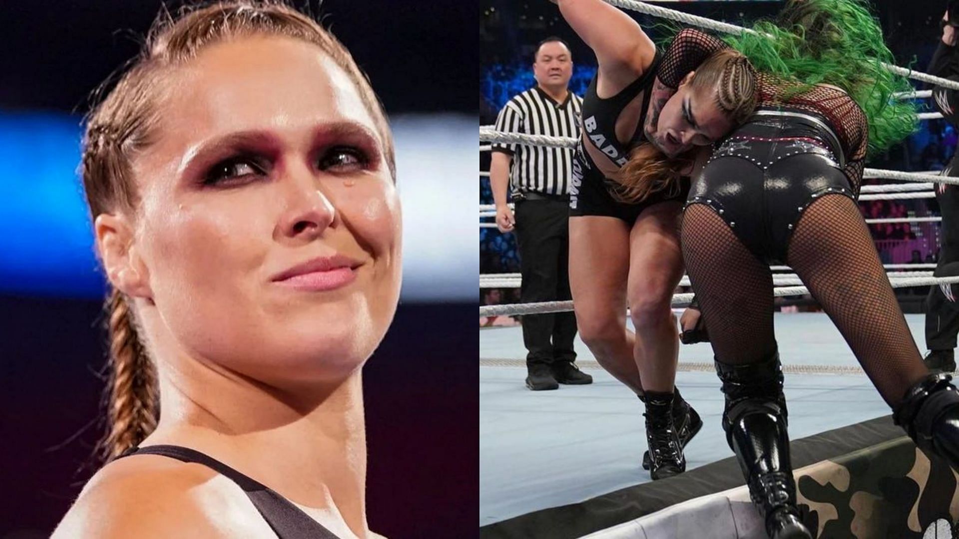 Ronda Rousey and Shotzi went head-to-head at WWE Survivor Series: War Games