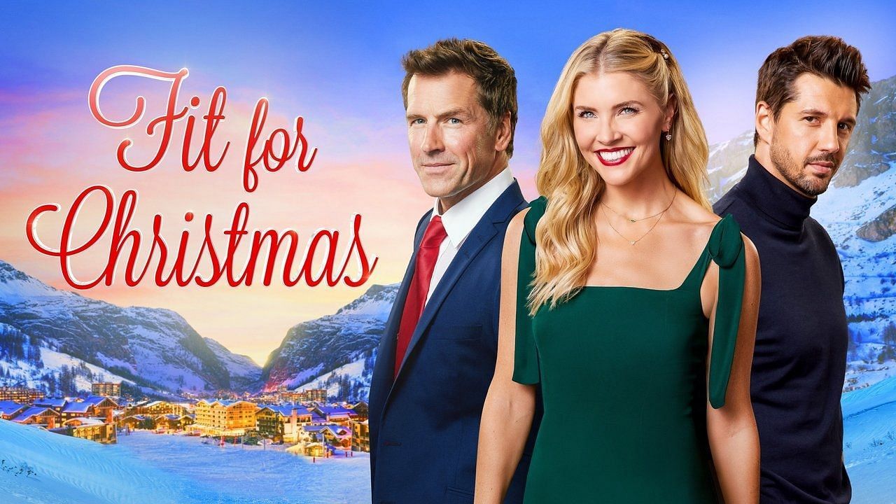 Fit for Christmas stars Amanda Kloots and Paul Greene. (Image via CBS)