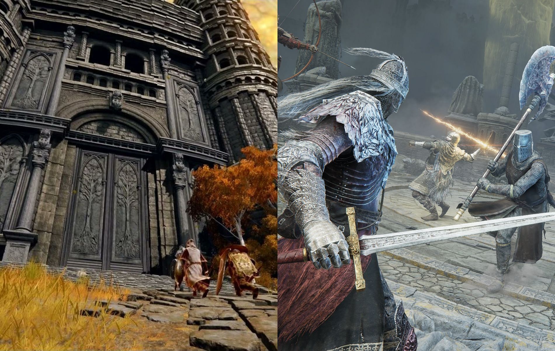 There are three locations in The Lands Between which players can visit for exhilirating PvP action (Images via FromSoftware)
